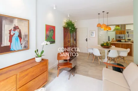 Apartamento com 3 Quartos à venda, 84m² no Itararé, São Vicente