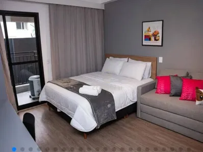 Apartamento com 1 Quarto para alugar, 25m² no Santa Cecília, São Paulo