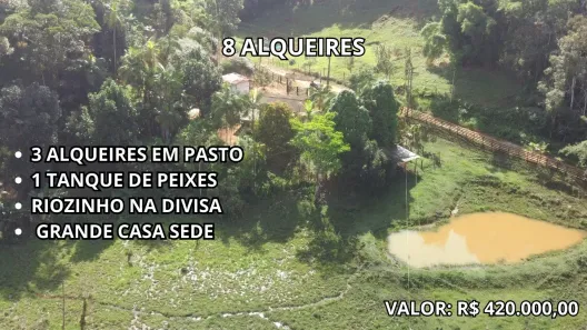 Fazenda/Sítio com 2 Quartos à venda, 100000m² no Centro, Sete Barras