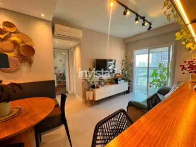 Apartamento com 2 Quartos à venda, 79m² no Gonzaga, Santos
