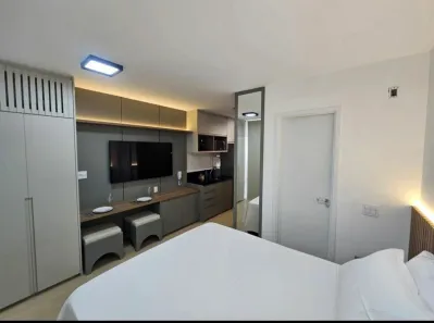 Apartamento com 1 Quarto para alugar, 25m² no Jardim das Acácias, São Paulo