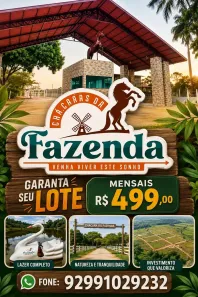 Lote/Terreno à venda, 450m² no , Iranduba