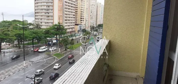 Apartamento com 2 Quartos para alugar, 111m² no José Menino, Santos