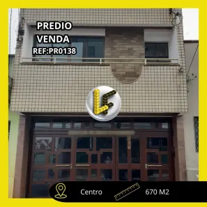 Prédio Comercial à venda, 670m² no Vila Assunção, Santo André