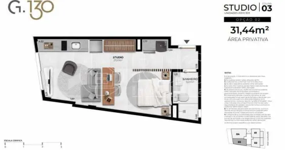 Apartamento com 2 Quartos à venda, 52m² no Tijuca, Rio de Janeiro