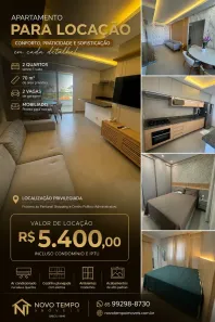 Apartamento com 2 Quartos para alugar, 70m² no Jardim Aclimação, Cuiabá