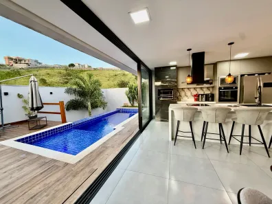 Casa de Condomínio com 3 Quartos à venda, 310m² no Loteamento Vale Azul I, Jundiaí