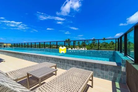 Apartamento com 1 Quarto para alugar, 28m² no Porto de Galinhas, Ipojuca