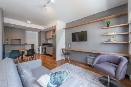 Apartamento com 1 Quarto para alugar, 38m² no Três Figueiras, Porto Alegre