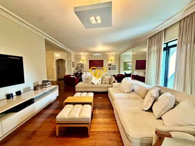 Apartamento com 4 Quartos para alugar, 335m² no Gonzaga, Santos