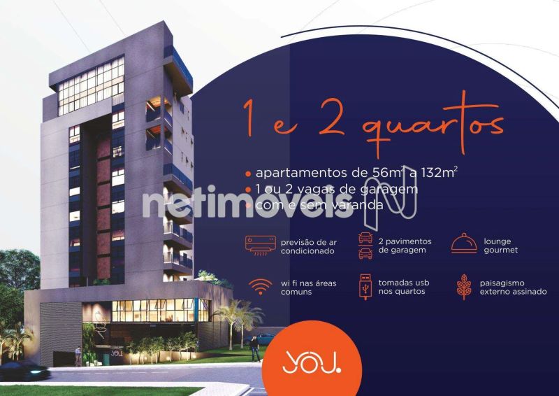 Cobertura com 2 quartos — Santo Antônio, Belo Horizonte