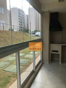 Apartamento com 3 Quartos para alugar, 80m² no Balneário Tropical, Paulínia