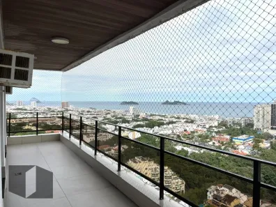 Apartamento com 4 Quartos para alugar, 142m² no Barra da Tijuca, Rio de Janeiro