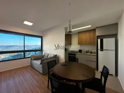Apartamento com 1 Quarto para alugar, 44m² no Vila da Serra, Nova Lima