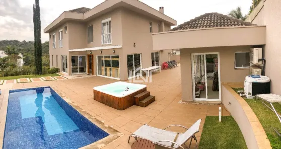 Casa de Condomínio com 4 Quartos à venda, 418m² no Jardim Indaiá, Embu das Artes
