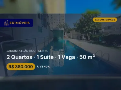 Apartamento com 2 Quartos à venda, 50m² no Jardim Atlântico, Serra