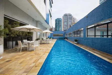 Apartamento com 3 Quartos à venda, 129m² no Campo Grande, Santos