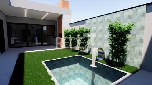 Casa de Condomínio com 3 Quartos à venda, 155m² no Parque Brasil 500, Paulínia