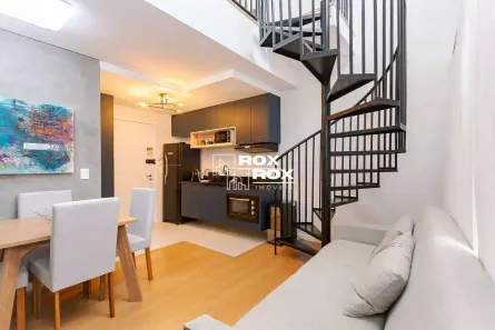 Cobertura com 1 Quarto para alugar, 45m² no Água Verde, Curitiba