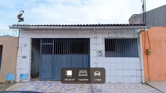 Casa com 3 Quartos à venda, 103m² no Parque Dois Irmãos, Fortaleza