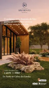 Lote/Terreno à venda, 450m² no Parque Residencial Colina das Estrelas, Tatuí