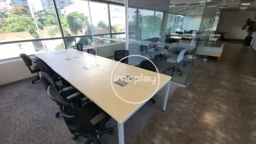 Sala Comercial para alugar, 267m² no Cidade Monções, São Paulo