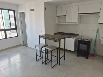 Apartamento com 1 Quarto para alugar, 27m² no Boa Viagem, Recife