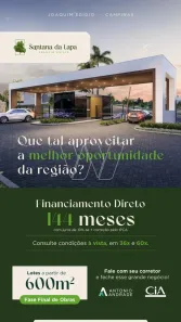 Lote/Terreno à venda, 600m² no Chácaras Alpina, Valinhos