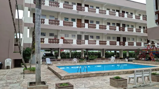 Apartamento com 1 Quarto à venda, 55m² no Balneário Copacabana, Caraguatatuba