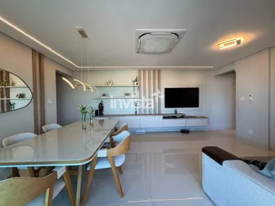 Apartamento com 3 Quartos para alugar, 154m² no Embaré, Santos