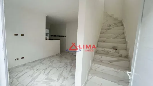 Casa de Condomínio com 2 Quartos à venda, 68m² no Sítio do Campo, Praia Grande