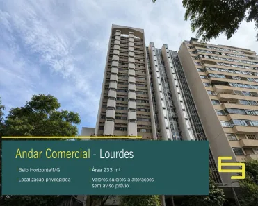Imóvel Comercial à venda, 234m² no Lourdes, Belo Horizonte