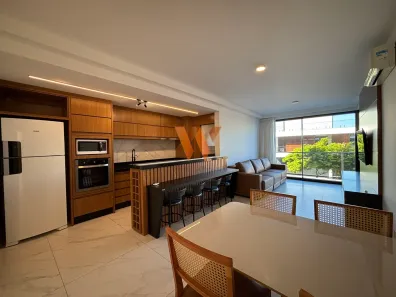 Apartamento com 3 Quartos para alugar, 126m² no Jurerê Internacional, Florianópolis