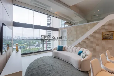 Apartamento com 1 Quarto para alugar, 62m² no Indianópolis, São Paulo