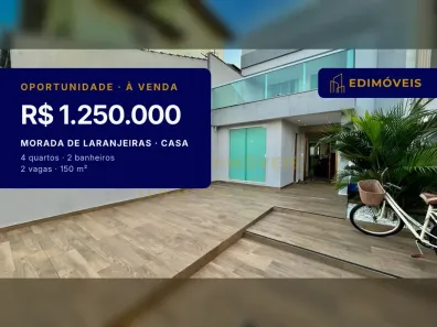 Casa com 4 Quartos à venda, 150m² no Morada de Laranjeiras, Serra