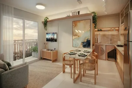 Apartamento com 2 Quartos à venda, 37m² no Parque Industrial Tomas Edson, São Paulo