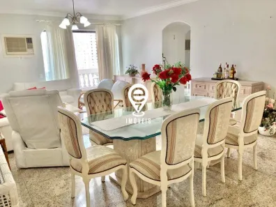 Apartamento com 4 Quartos para alugar, 125m² no Pitangueiras, Guarujá