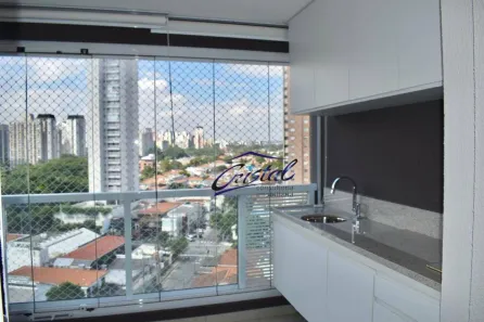 Apartamento com 3 Quartos para alugar, 94m² no Brooklin Paulista, São Paulo