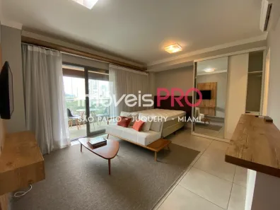 Apartamento com 1 Quarto para alugar, 44m² no Brooklin Paulista, São Paulo