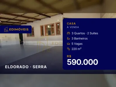 Casa com 3 Quartos à venda, 220m² no Eldorado, Serra