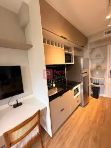 Apartamento com 1 Quarto para alugar, 21m² no Moema, São Paulo