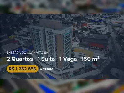 Apartamento com 2 Quartos à venda, 150m² no Enseada do Suá, Vitória