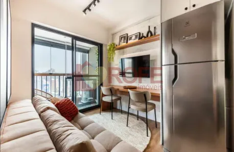 Apartamento com 1 Quarto para venda ou aluguel, 28m² no Brooklin Paulista, São Paulo