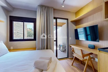 Apartamento com 1 Quarto à venda, 38m² no Jardim das Bandeiras, São Paulo