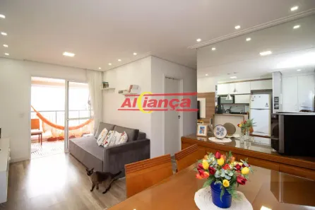 Apartamento com 2 Quartos à venda, 68m² no Jardim Flor da Montanha, Guarulhos