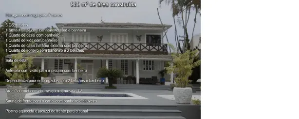 Casa de Condomínio com 5 Quartos à venda, 980m² no Frade (Cunhambebe), Angra dos Reis