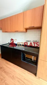 Apartamento com 1 Quarto para alugar, 26m² no Santo Amaro, São Paulo