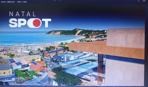 Apartamento com 1 Quarto à venda, 20m² no Ponta Negra, Natal