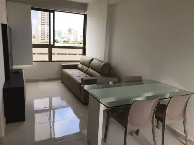 Apartamento com 1 Quarto para alugar, 35m² no Paissandu, Recife
