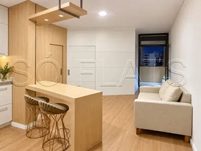 Apartamento com 1 Quarto para alugar, 38m² no Indianópolis, São Paulo